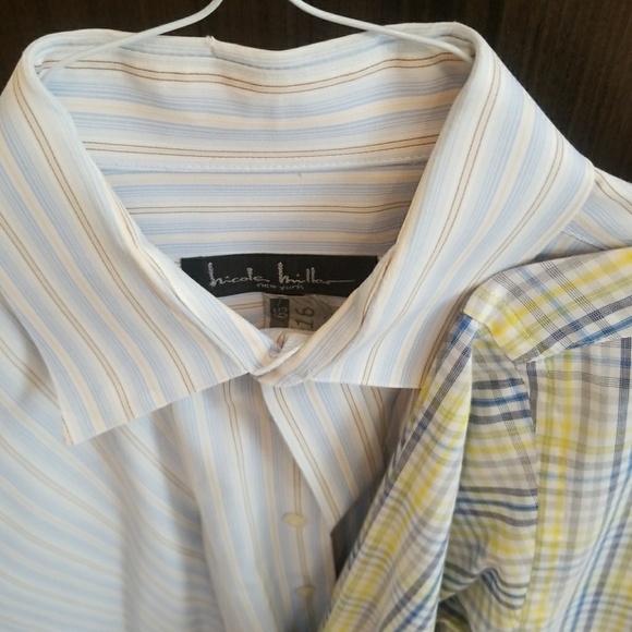 3 Dress Shirts as a lot. Calvin Klien, Van Heusen, - Picture 2 of 4